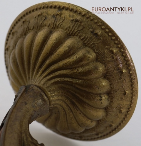 Lampy ścienne vintage z patyną na mosiądzu