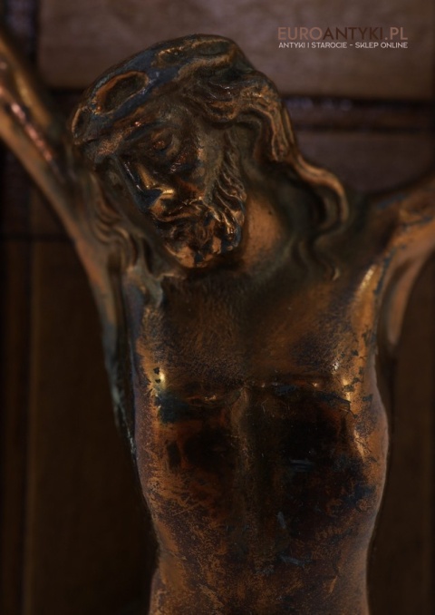 Jezus Chrystus na krzyżu antyk