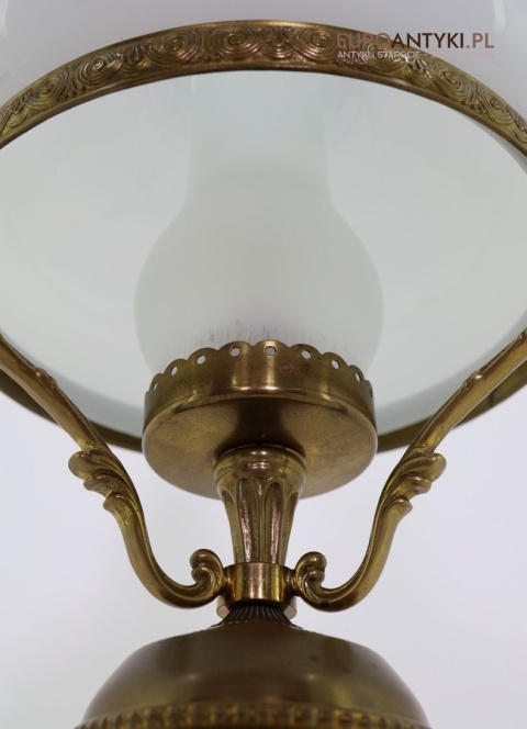 francuska lampa stołowa