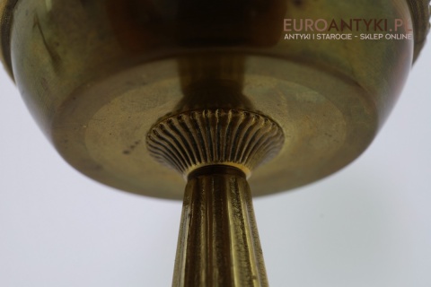 stare lampy mosiężne