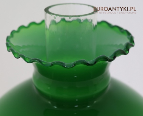 lampy z zielonem kloszem