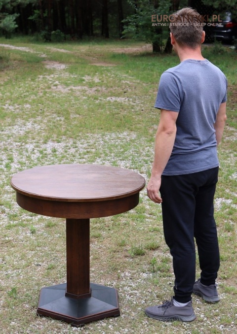 drewniany stolik Empire