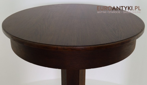 okrągły stolik antyczny Empire
