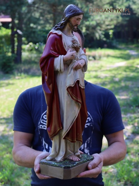 jezus chrystus rzeźba sakralna międzywojenna