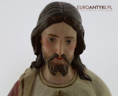 antyk figura najświętszego serca pana jezusa