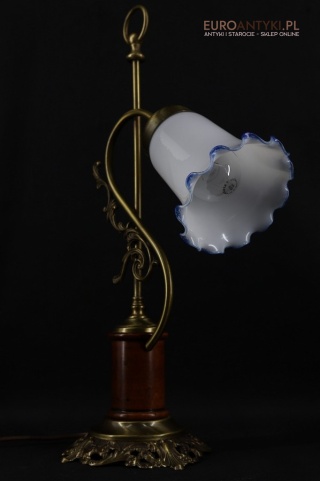 XL! DUŻA! Stylowa lampa stołowa vintage w klimacie secesyjnym - Art Nouveau