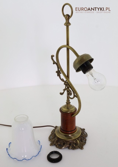 klimatyczna lampka vintage do salonu