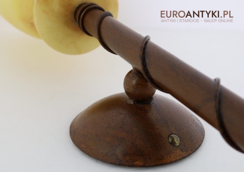 duży kinkiet metalowy antyk