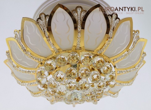 art deco plafon dekoracyjny retro