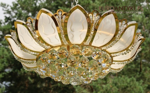 art deco lampy sufitowe