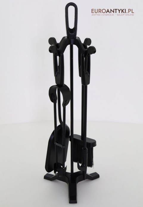 retro komplet narzędzi do kominka