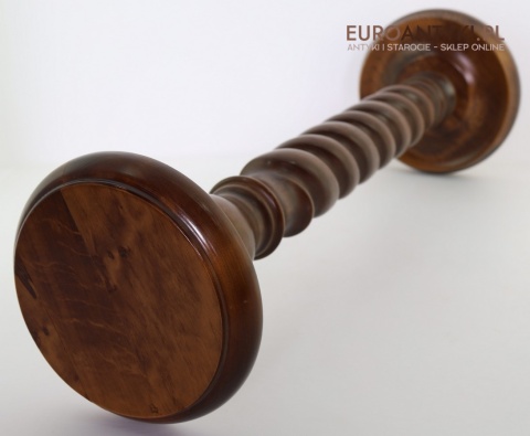 wysoki stojak na kwiaty lite drewno