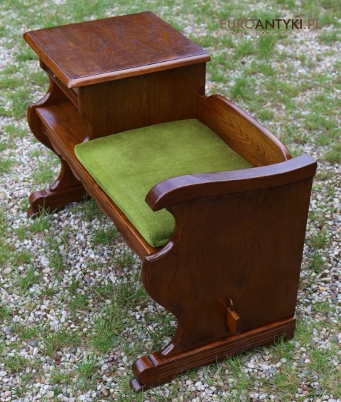 ławka drewniana masywna do ganku