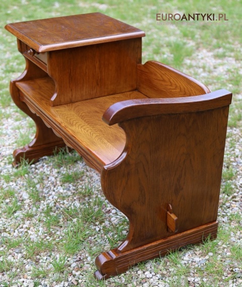 siedzisko retro do pomocy w ganku