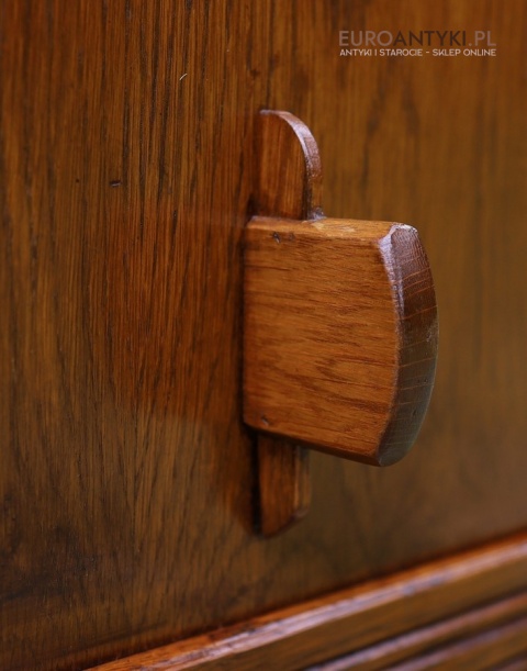 Ławeczka dębowa z szufladą i półką – pomocnik przy zmianie butów, idealna do holu, ganku i korytarza