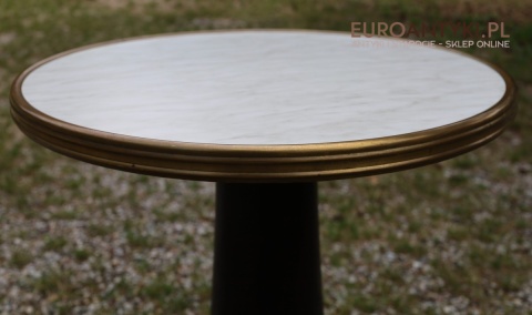 blat okrągły imitacja marmuru