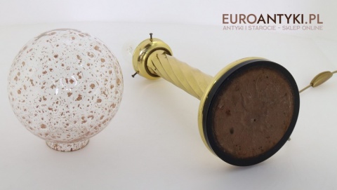 stare lampy stołowe