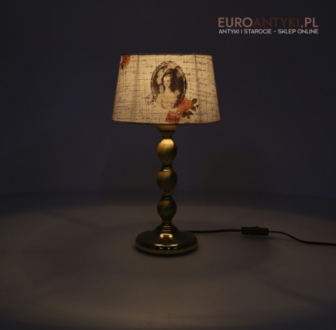 klasyczna lampka nocna retro