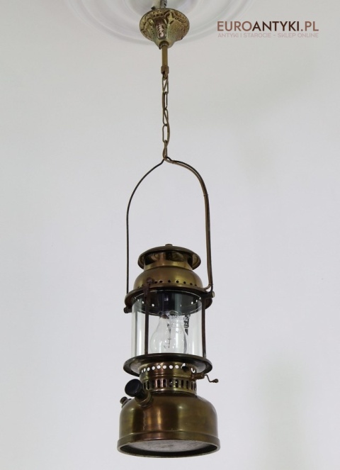 ozdobna lampa wisząca w stylu loftowym