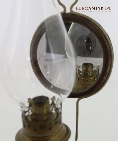 Lampa naftowa z początku XX wieku kosmos brenner – dekoracyjna i użytkowa