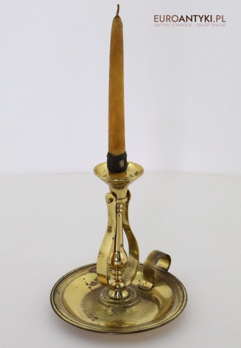 antyczny świecznik z mosiądzu FAIB Włochy