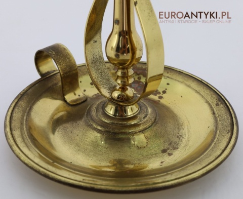 kolekcjonerski świecznik marynarski retro FAIB