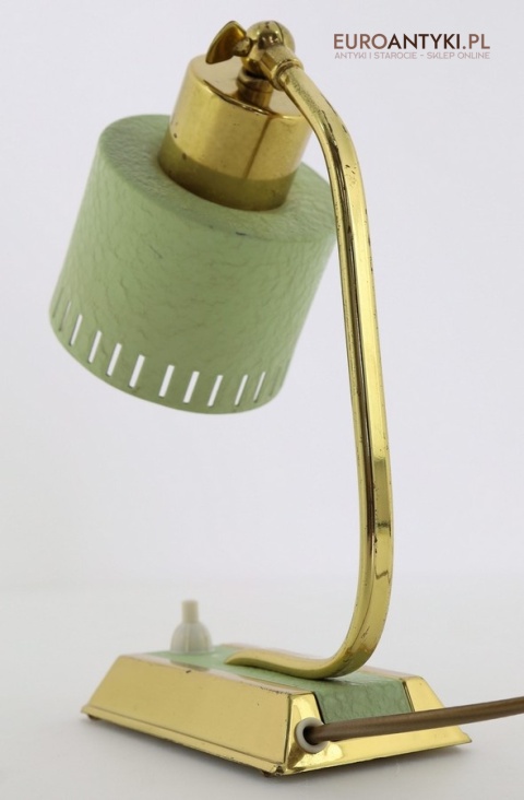 lampka biurkowa vintage z lat 50.