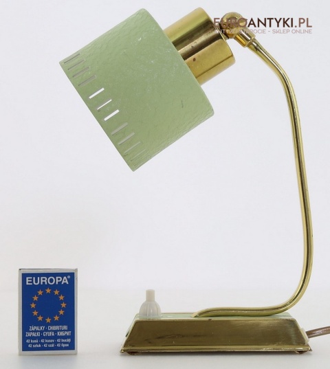 lampka vintage na biurko