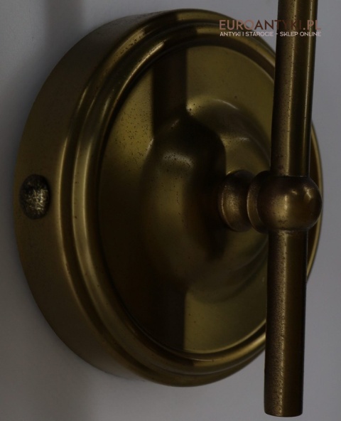 Sygnowane kinkiety JBS mosiężne lata 60.