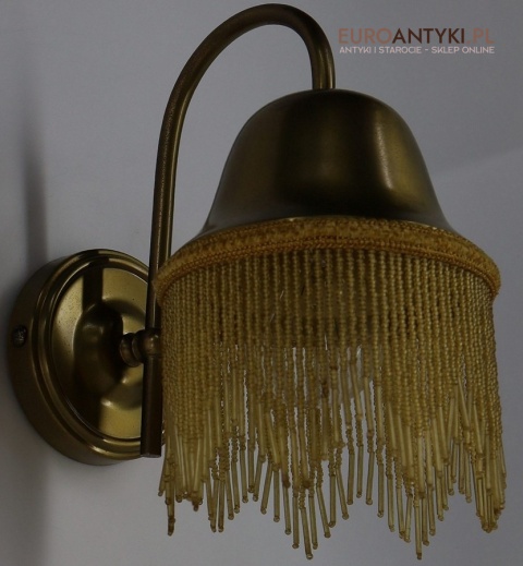 Oświetlenie antyczne JBS z koralikami