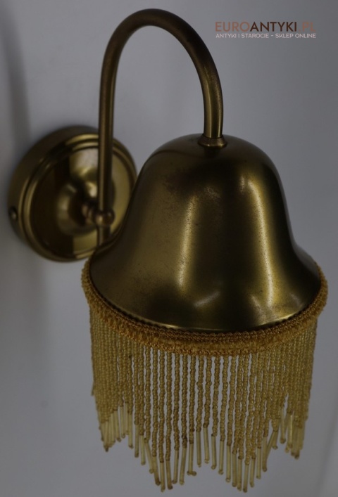 Mosiężne kinkiety retro kolekcjonerskie JBS