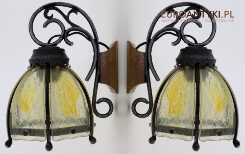 kinkiety rustykalne do karczmy