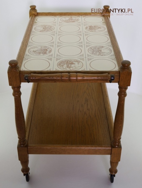 stylowy stoliczek serwisowy