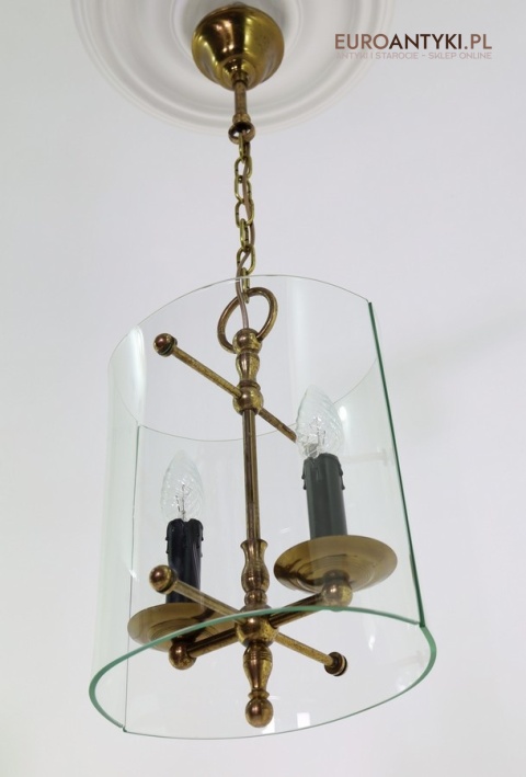 antyczna lampa sufitowa do stylowego holu