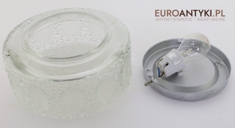 retro plafon szklany