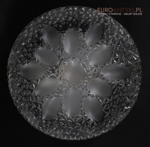 plafon szklany vintage