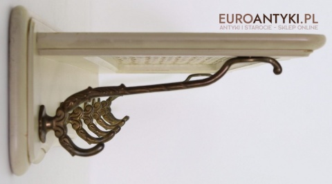 wieszak kremowy stylowy