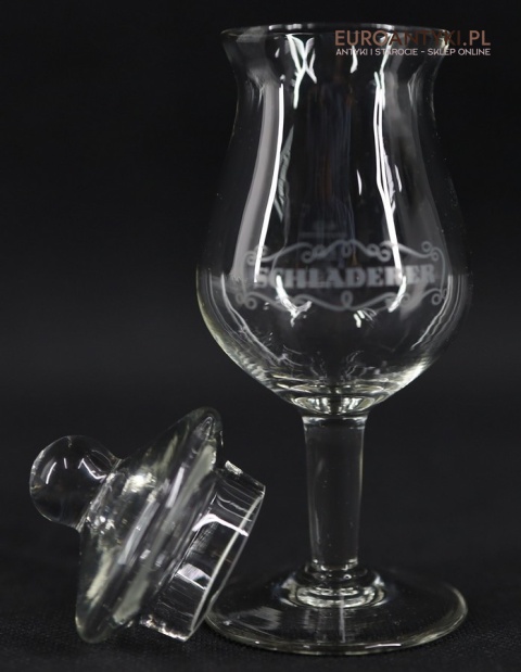 kieliszki z pokrtywką do degustacji alkoholu