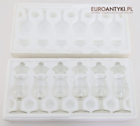 komplet sześciu kieliszków do degustacji wina