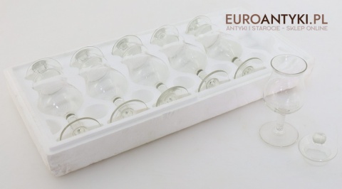 Zestaw kieliszków Schladerer z dekielkami – idealny do degustacji alkoholu