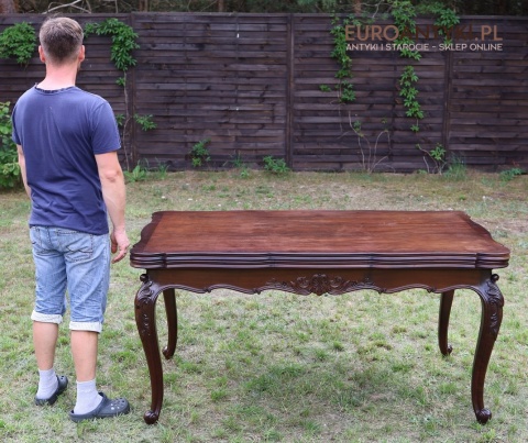 klasyczny stół ludwikowski rozkładany