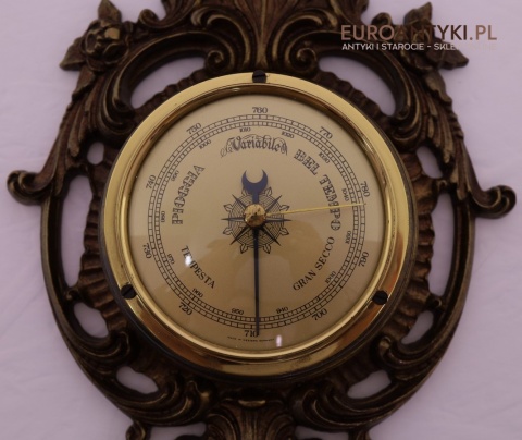 kolekcjonerski barometr z epoki