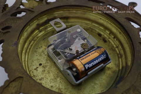 stylowa stacja pogody retro z Western Germany