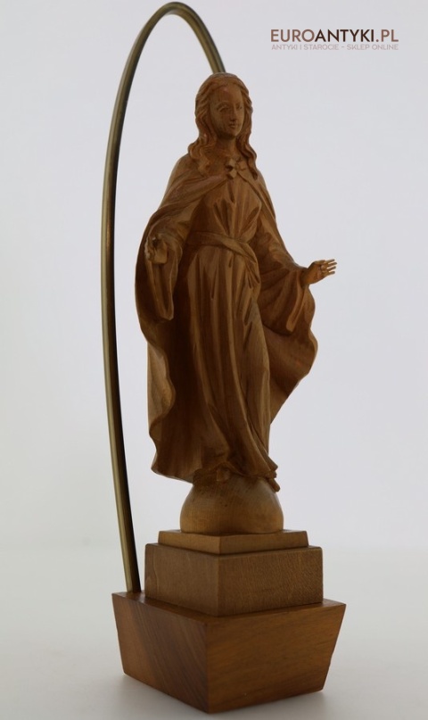 drewniana rzeźba maryjna z bawarii