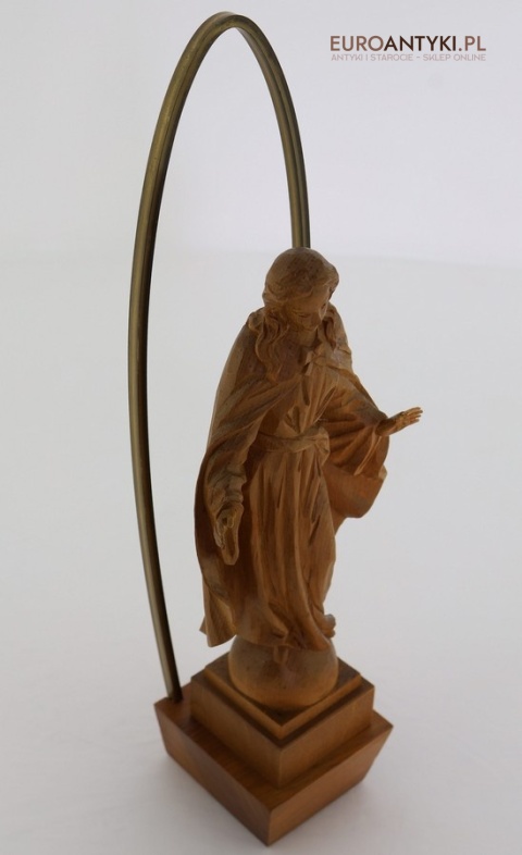 figurka maryjna z aureolą