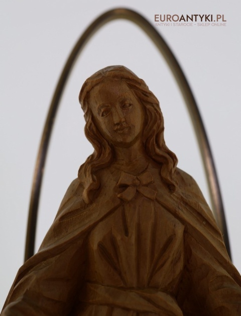 matka boska rzeźba sakralna vintage