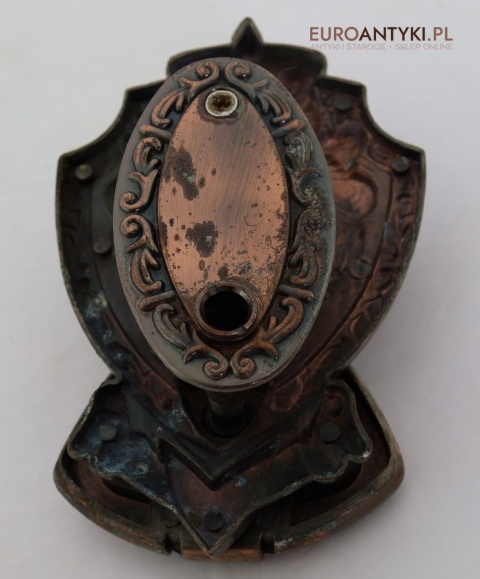 pałacowa kołatka z wizjerem francuska