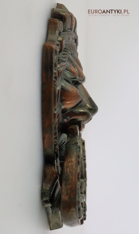 vintage kołatka z wizjerem francuska