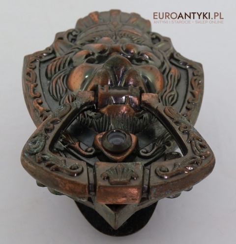 dworska kołatka z wizjerem francuska