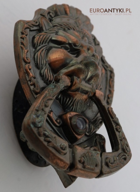 kołatka z lwem i judaszem